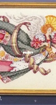 American School of Needlework 3661 - Candyland Angel by Barbara Baatz