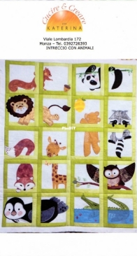 Cucire and Creare -   Intertwining With Animals - Intreccio Con Animali - Italian