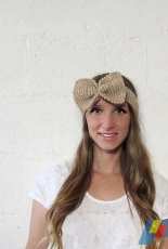 iKNITS- Big Bow Headband Ver. 2 by Christine Rosen - Free