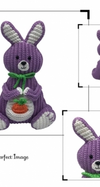 Jookz creaties - Joke Postma - Ribblz Easter Bunny - Ribblz Paashaas - Dutch