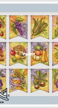 Harvest Flags by Anna Petunova and Elena Lartsova