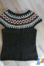 Lettlopavesti - Lette Lopi Vest by Vedis Jonsdottir for Istex Lopi - Free