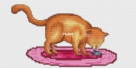 Cat With A Mouse by Julia Nekrasova - Free