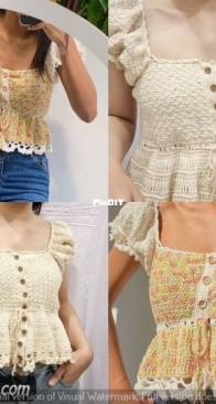 Gottahook Crochet - Linsen Keith Vicente - Hiraeth Top
