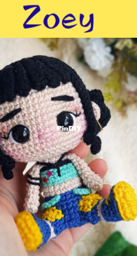 Bosquegurumi - Paola Fajonni - Zoey -Portugues