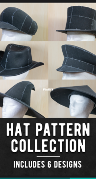 Kamui Cosplay - Svetlana and Benjamin Schwarz - Hat Pattern Collection