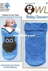 Shady Lane - Carol Hegar - 513 Owl Baby Cocoon