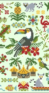 OwlForest Embroidery - Lemuria. Tucan  XSD+PCS