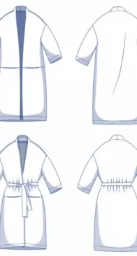 Fibre Mood - Cardigan Luz - XS-XXXL