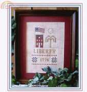 Plum Pudding Needleart PPN 153 - Liberty Street