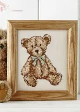 Vintage Teddy by Angela Poole from Cross Stitch Collection 239