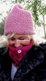 Mossy Pearls Beanie by Kelly Menzies-Free