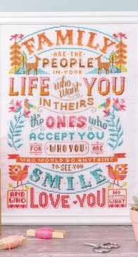 Family by Emma Congdon from Cross Stitch for the Heart PCS + XSD