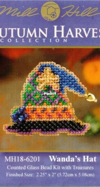 Mill Hill - Autumn Harvest Collection MH18-6201 Wandas Hat XSD