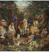 HAED HAEJC 154 Once Upon a Time by James C. Christensen