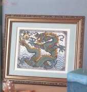 Dragon of the Sea by Joan Elliott from Magical Cross Stitch