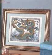 Dragon of the Sea by Joan Elliott from Magical Cross Stitch