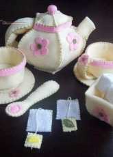LittleCrickets - Felt Tea Party Set