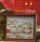 Winter Village from Cross Stitch & Needlework January 2011