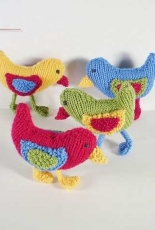 Busy Birds by Frankie Brown/Frankies Knitted Stuff-Free