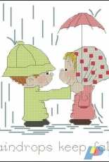Heritage Serie Number 14 Kidlinks - In Love - Raindrops keep fallin- Marty Links
