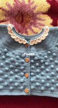 Crochet Baby Cardigan