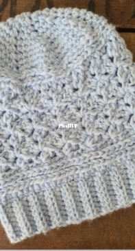 M&M Crochet Designs - Melanie Grobler  - Easy Chunky Slouchy Hat - Free