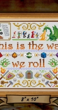 Game Over Stitches - This Is The Way We Roll by Rebekah Leota