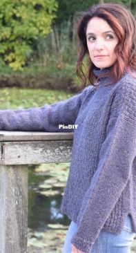 Ledbetter Sweater by Joan Forgione - Paper Moon Knits