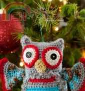Red Heart-LW2651-Hoot Owl Ornament
