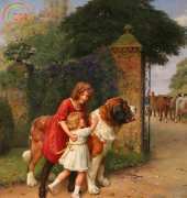 Laura Stitch AR105 - kids and Big Dog