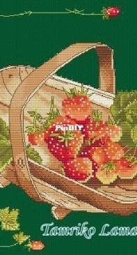 Basket of Strawberries by Tamriko Lamaridze
