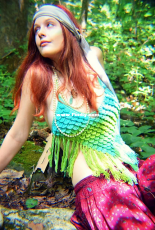 Morale Fiber - Regina Weiss - Feather and Scale Halter Top
