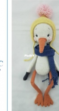 Amigurumi By Güli - Gülizar Ekiz - Atlas the Stork - Russian - Translated