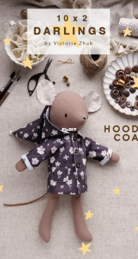 10x2 Studio - 10x2 Darlings - Victoria Zhuk - Hooded Coat