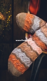 Fairy Glen Socks  by Caroline Hegwer - The Noble Thread - Free
