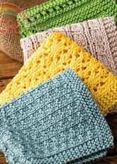Simply Washcloths Knitting Pattern by Lisa Carnahan-free