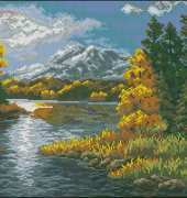 Riolis 1235 - Lake in the Mountains