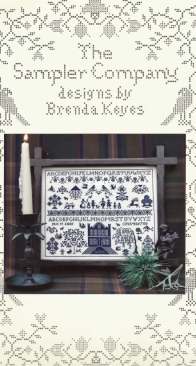 The Sampler Company - Scottish House Sampler by Brenda Keyes  XSD + PCS