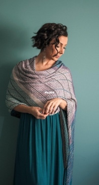 Serene Shawl - Pam Meek - Expression Fiber Arts