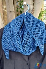 Châle Fraîcheur au cou by Lucie Drolet/ Vivre au Crochet-French-Free