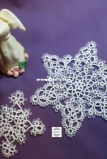 Tatting Snowflaces