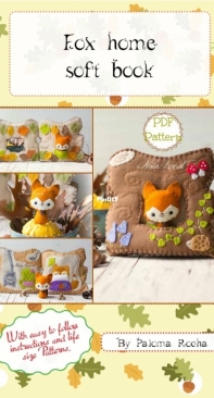Noia Land - Fox Home Soft Book by Paloma Rocha