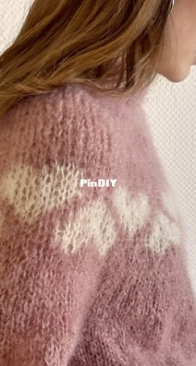 Hearts Sweater by Maren Sgries