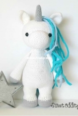 Sweet Oddity Art - Carolyne Brodie - Holly the Unicorn crochet pattern
