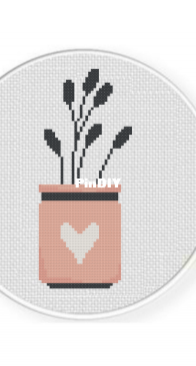 Daily Cross Stitch -Flower Bud