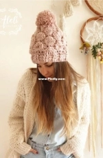 Alelí Deco Crochet - Estefanía Béllico - Bubble Beanie - Spanish