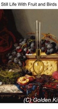 Golden Kite GK 1823 - Still Life With Fruit and Birds Nest XSD