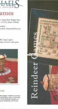 Erica Michaels Needleart Designs - Reindeer Games