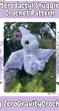 Zero Gravity Crochet - Katie Zavitz - Pterodactyl Snuggler
